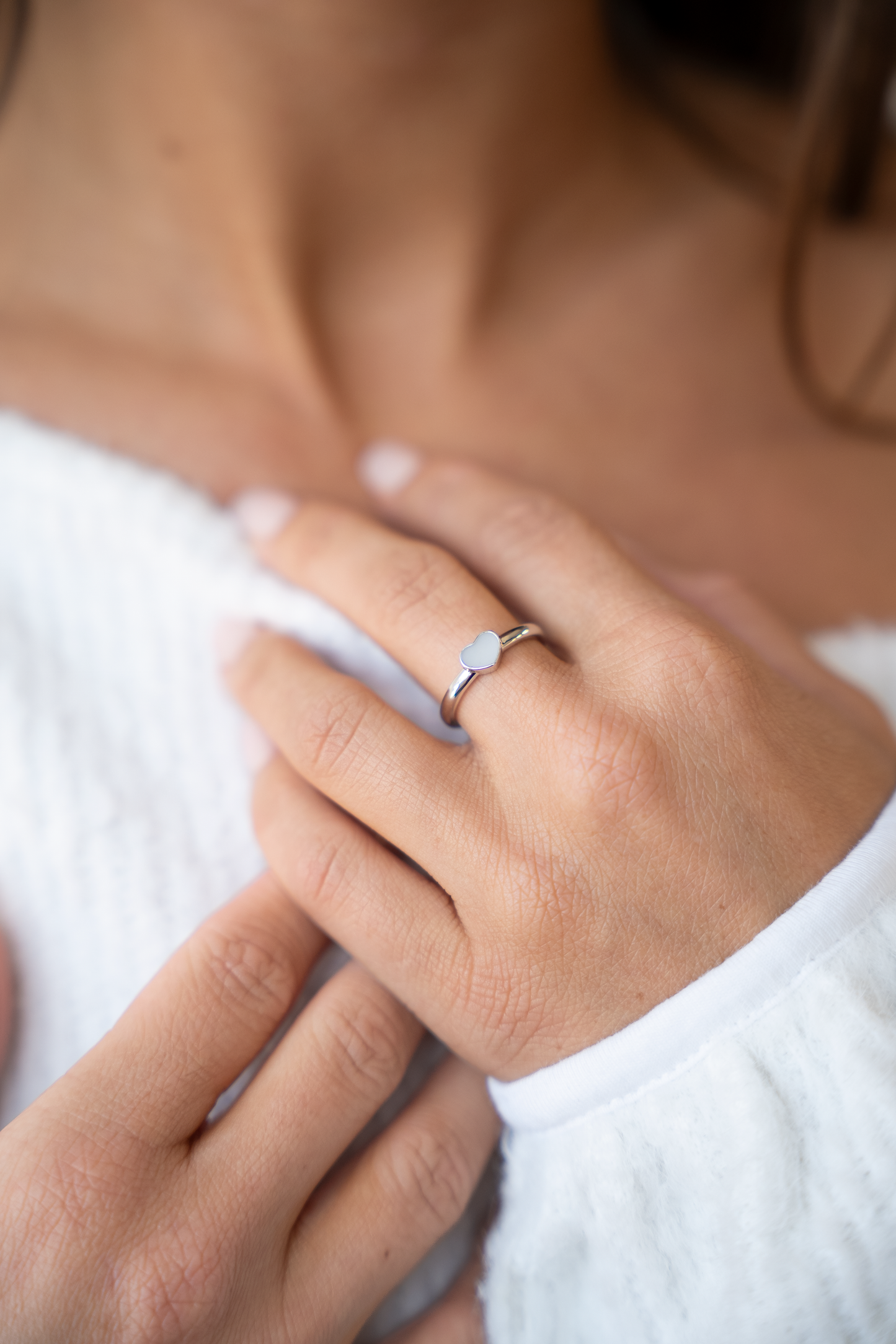 Lisa | Muttermilchring Silber