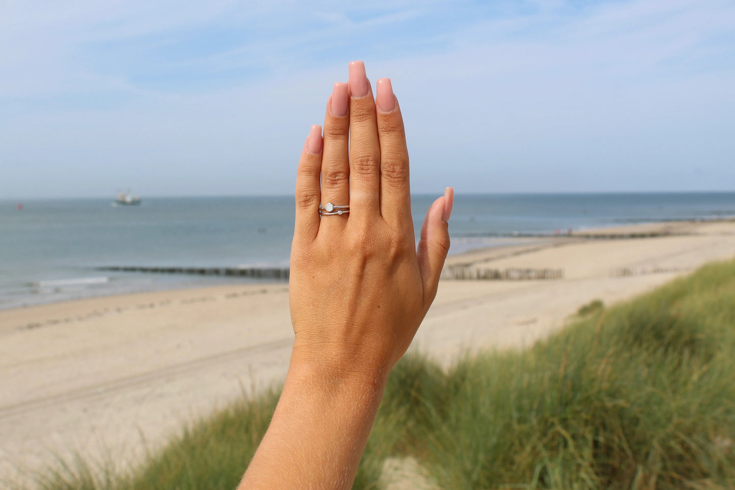 Sofia | Muttermilchring Silber