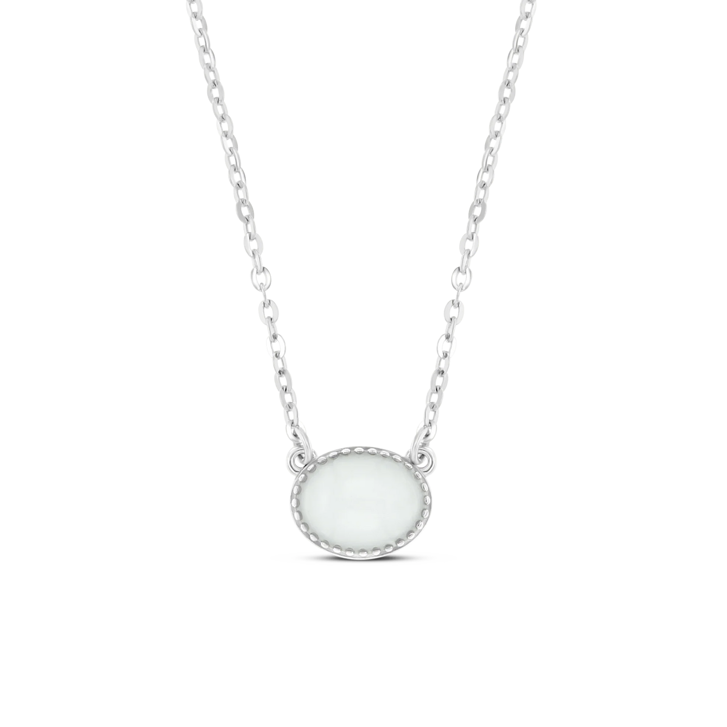 Luna | Muttermilch Kette Silber