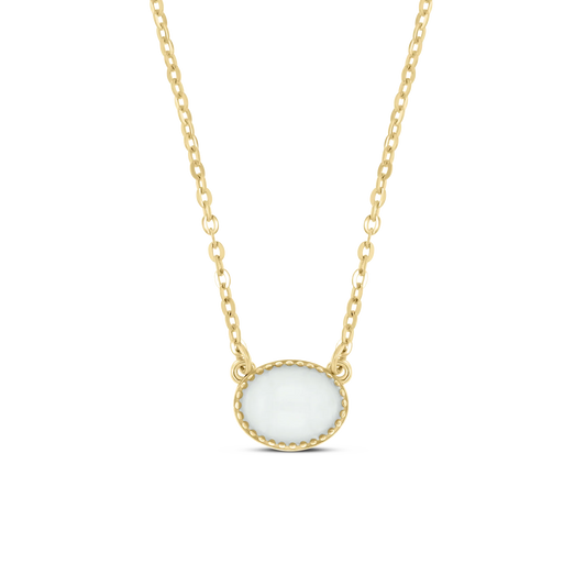 Luna | Muttermilch Kette Gold