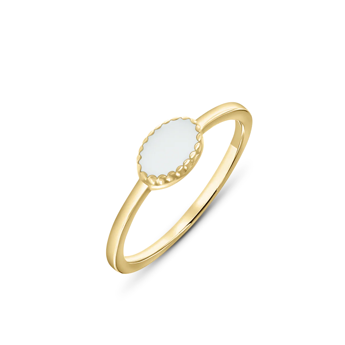 Luna | Muttermilchring Gold