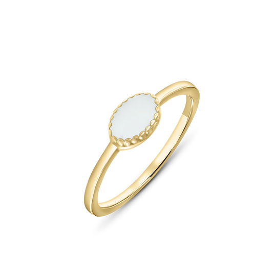 Luna | Muttermilchring Gold