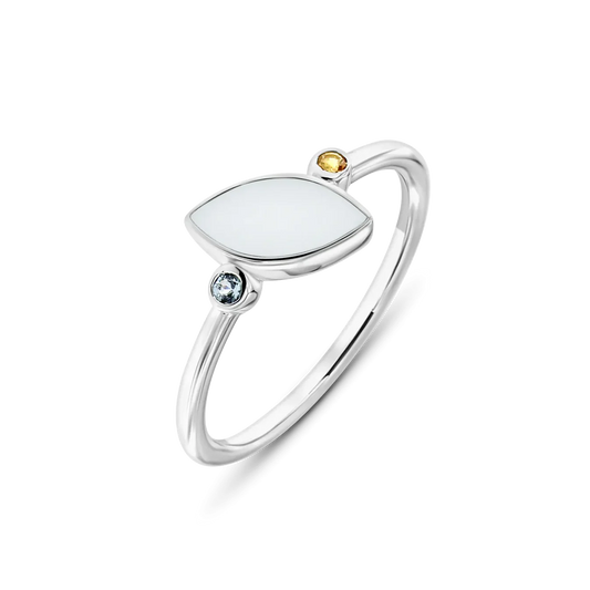 Lina Duo| Muttermilchring Silber