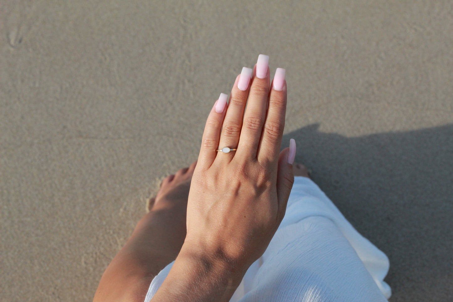 Luna | Muttermilchring Gold