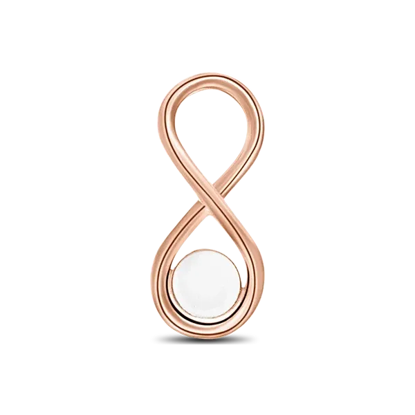 Infinity | Muttermilch Anhänger Gold