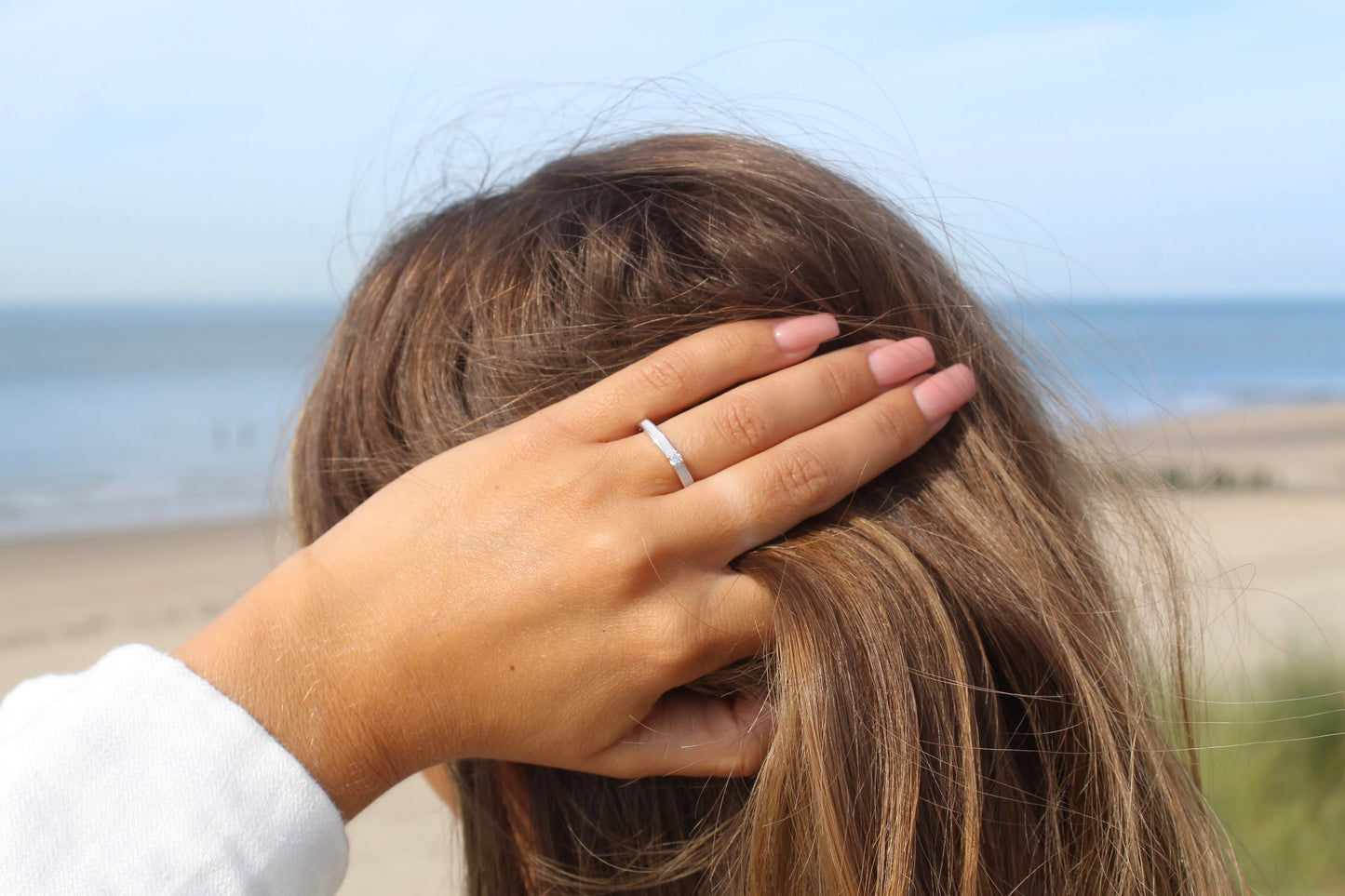 Cinderella | Muttermilchring Silber