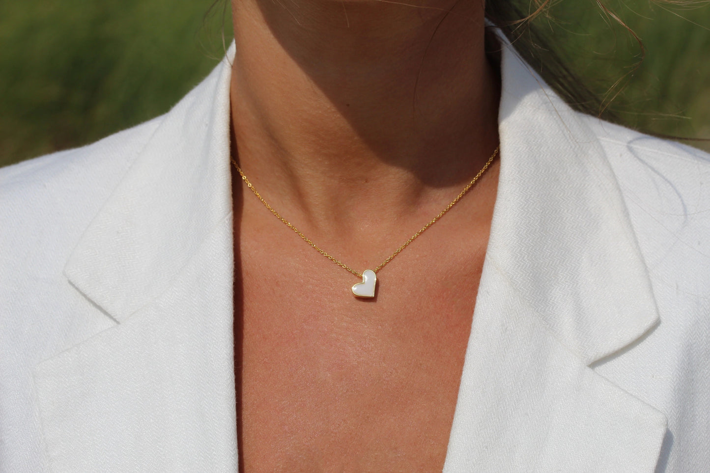 Louisa | Muttermilch Kette Silber