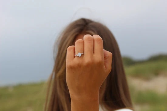 Elisa | Muttermilchring Silber