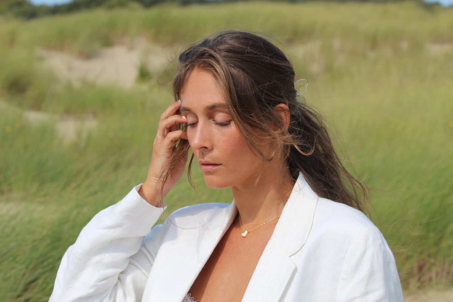 Louisa | Muttermilch Kette Silber