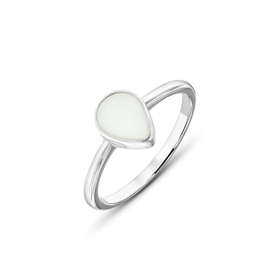 Droplet | Muttermilchring Silber