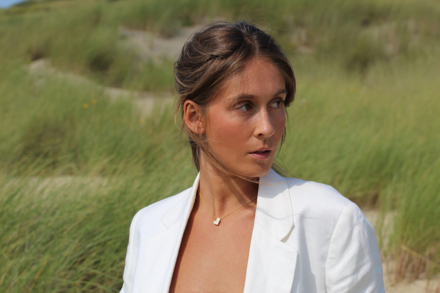 Louisa | Muttermilch Kette Silber