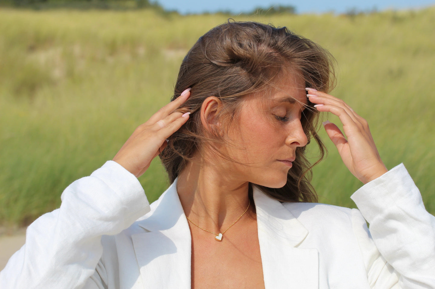 Louisa | Muttermilch Kette Silber