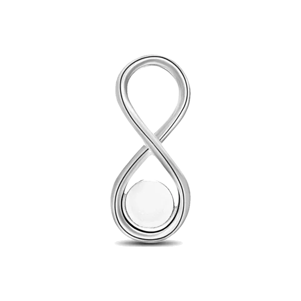 Infinity | Muttermilch Anhänger Silber