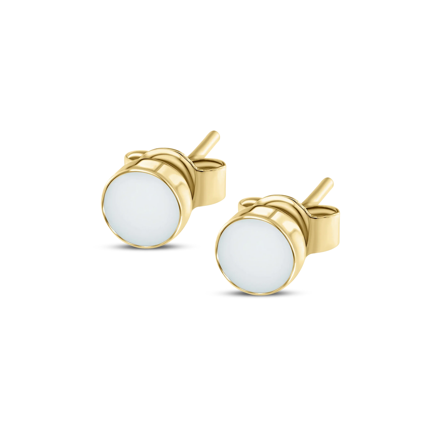 Mini Lis | Muttermilch Ohrstecker Gold