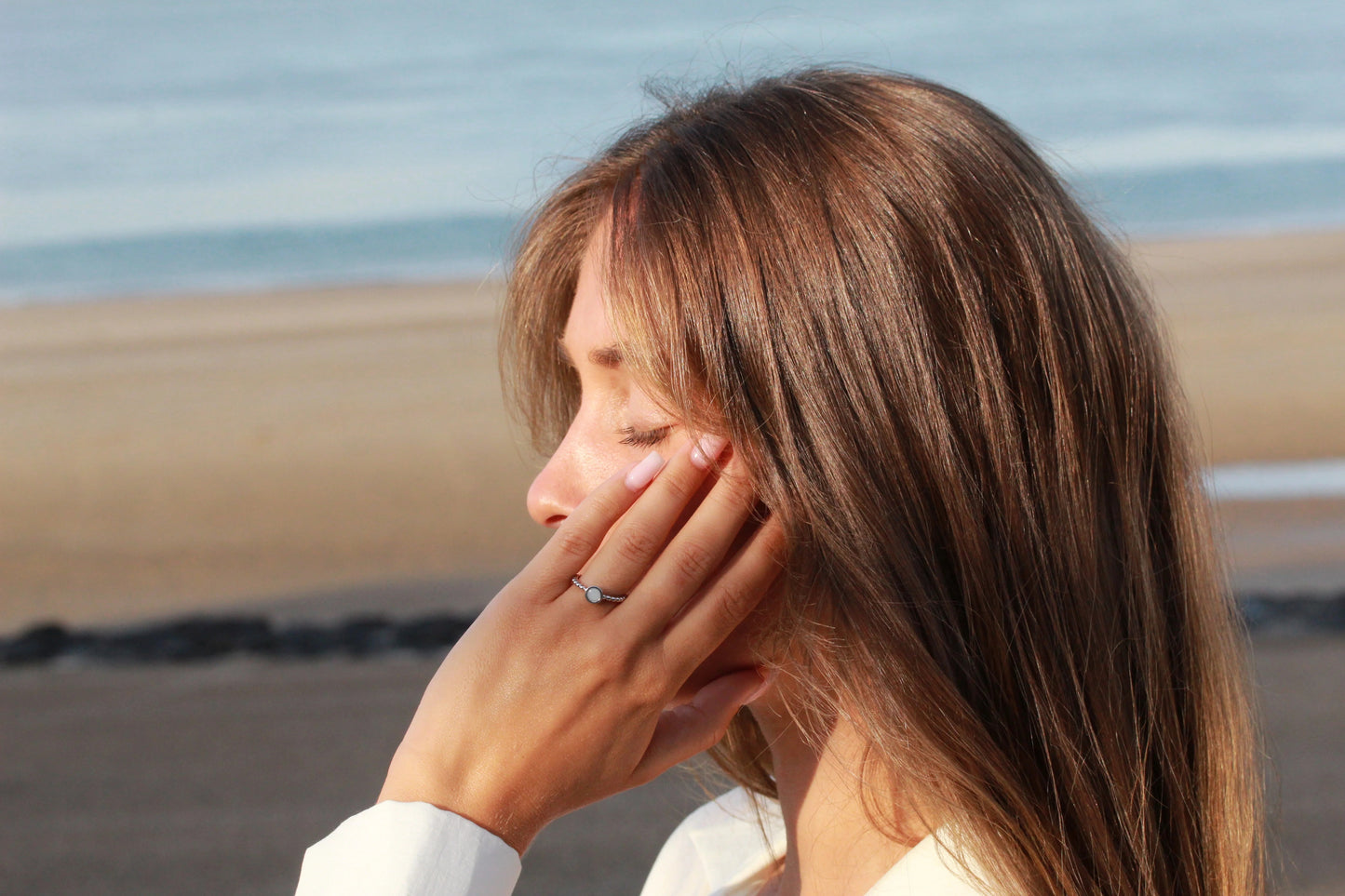 Isabelle | Muttermilchring Silber