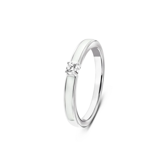 Cinderella | Muttermilchring Silber