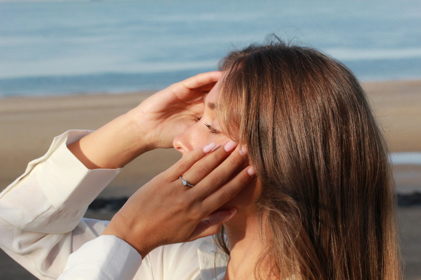 Isabelle | Muttermilchring Silber