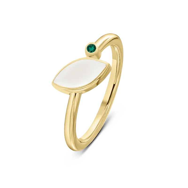Lina | Muttermilchring Gold