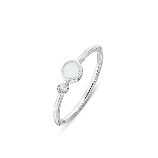 Giulia | Muttermilchring Silber
