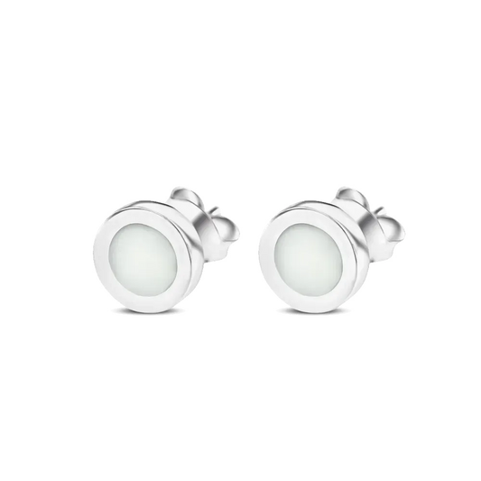 Circle of Life | Muttermilch Ohrstecker Silber