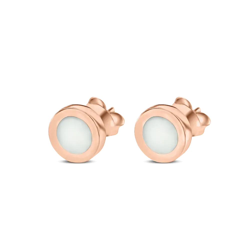 Circle of Life | Muttermilch Ohrstecker Gold