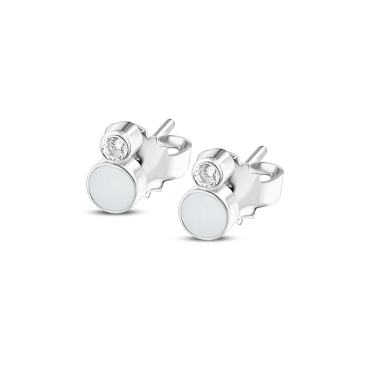 Mila| Muttermilch Ohrstecker Silber