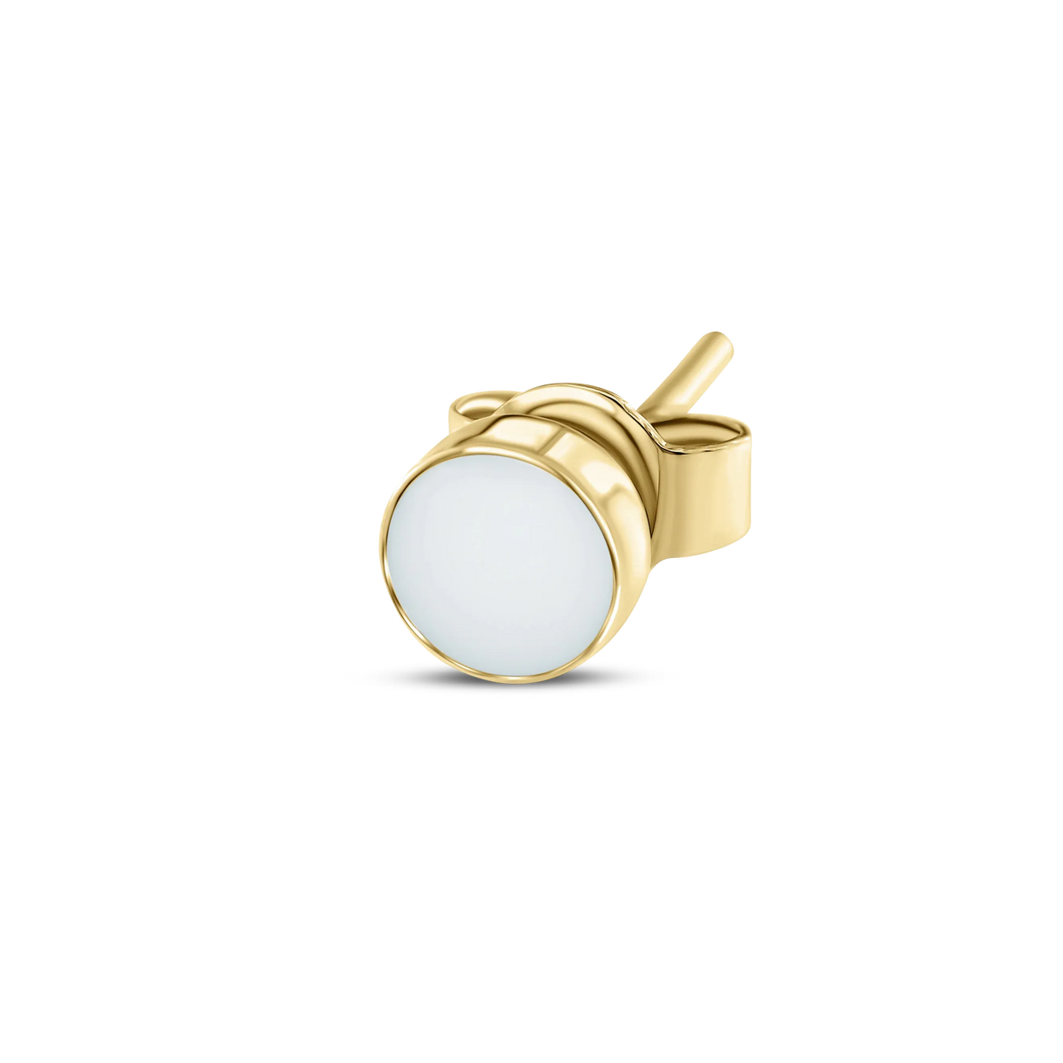 Mini Lis | Muttermilch Ohrstecker Gold