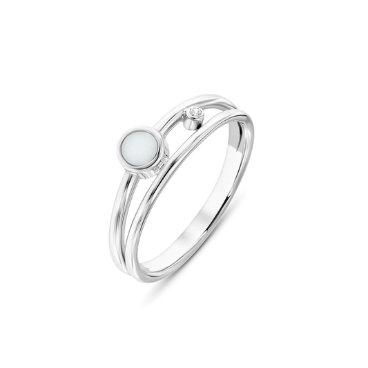 Sofia | Muttermilchring Silber