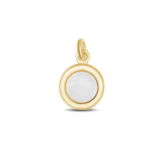Circle of Life | Muttermilch Anhänger Gold