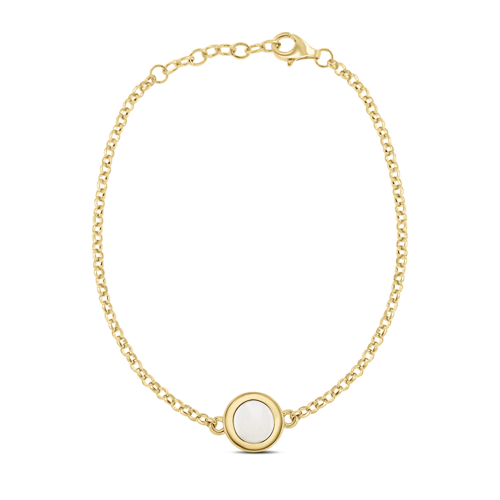Circle of Life | Muttermilch Armband Gold