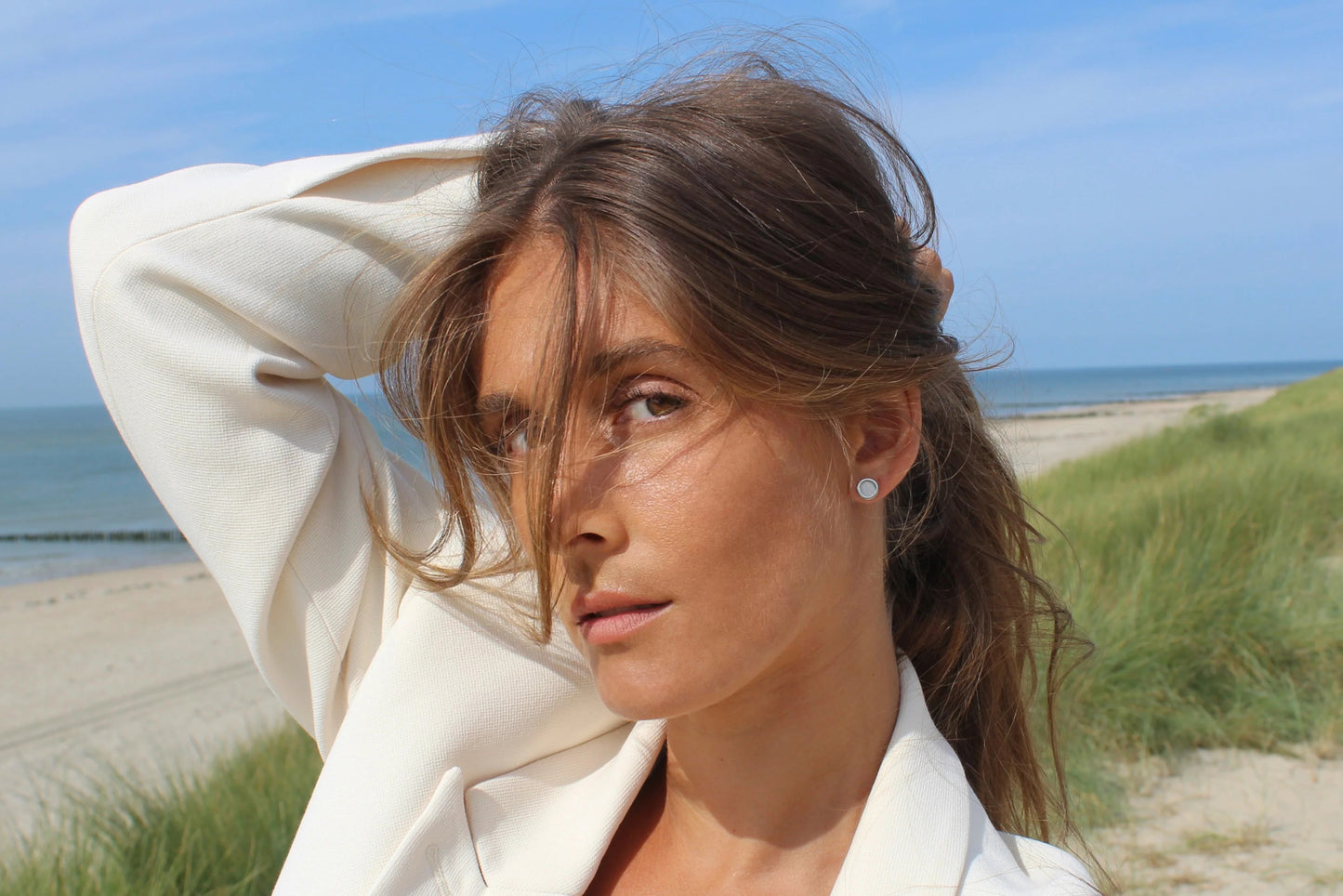 Circle of Life | Muttermilch Ohrstecker Gold