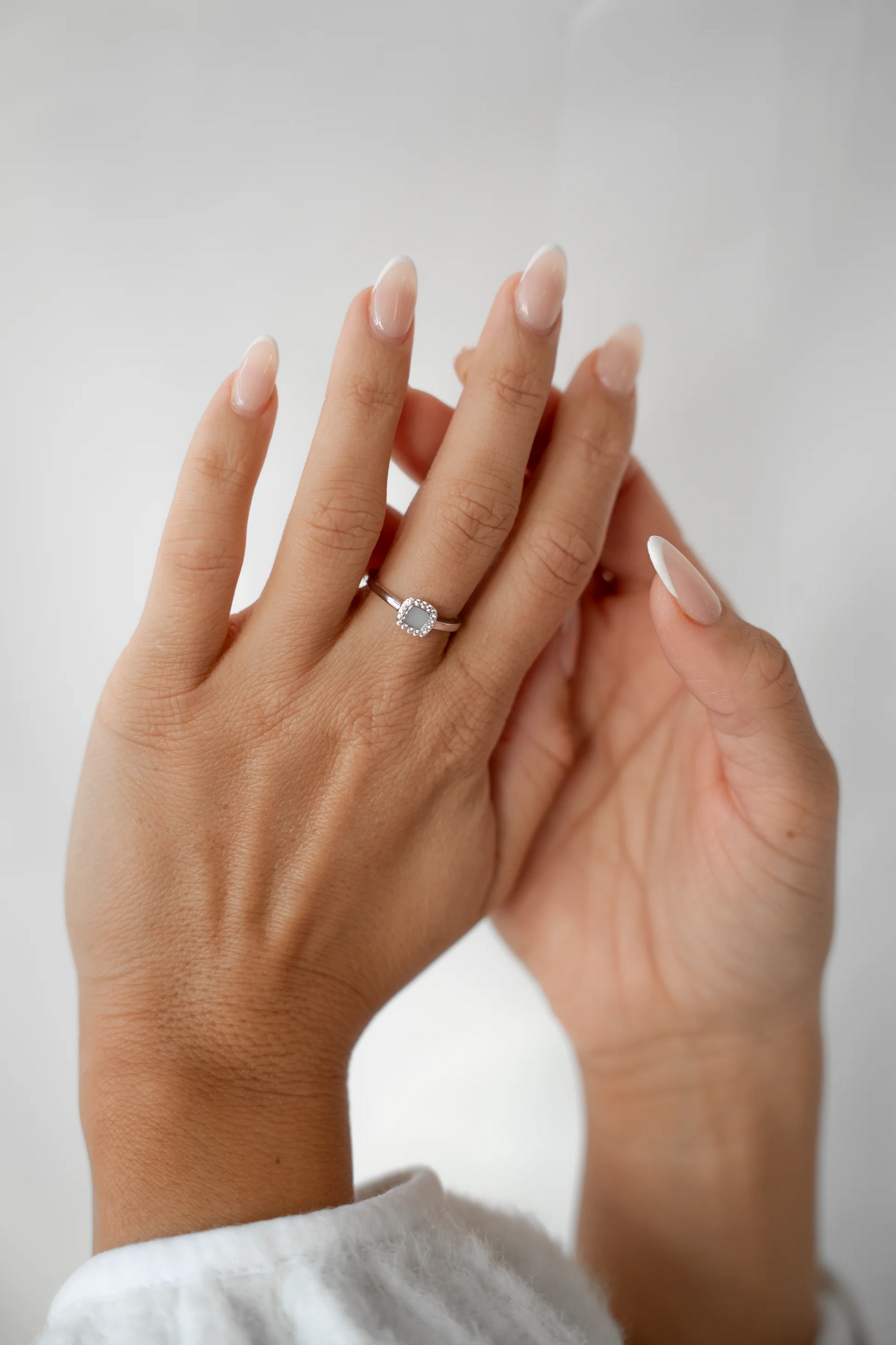 Lara | Muttermilchring Silber
