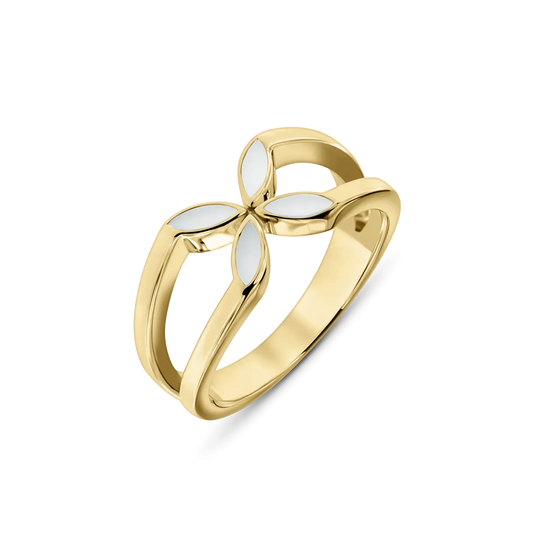 Fleur | Muttermilchring Gold