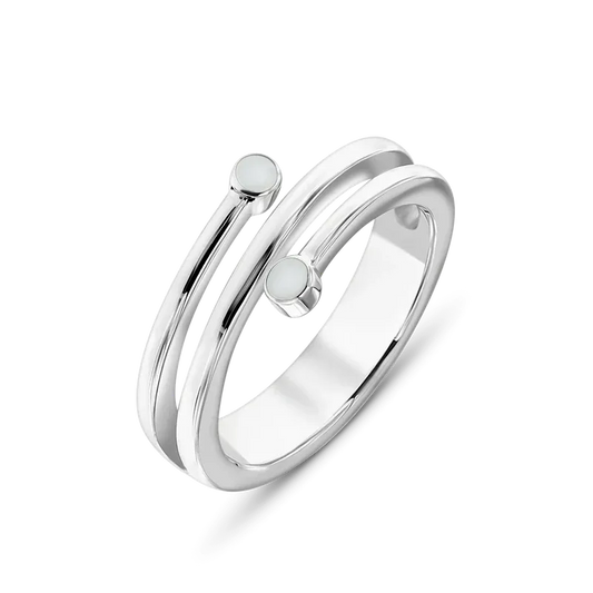 Aurore | Muttermilchring Silber