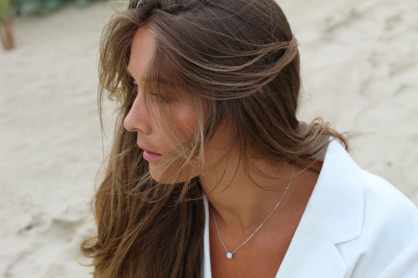 Lis | Muttermilch Kette Silber