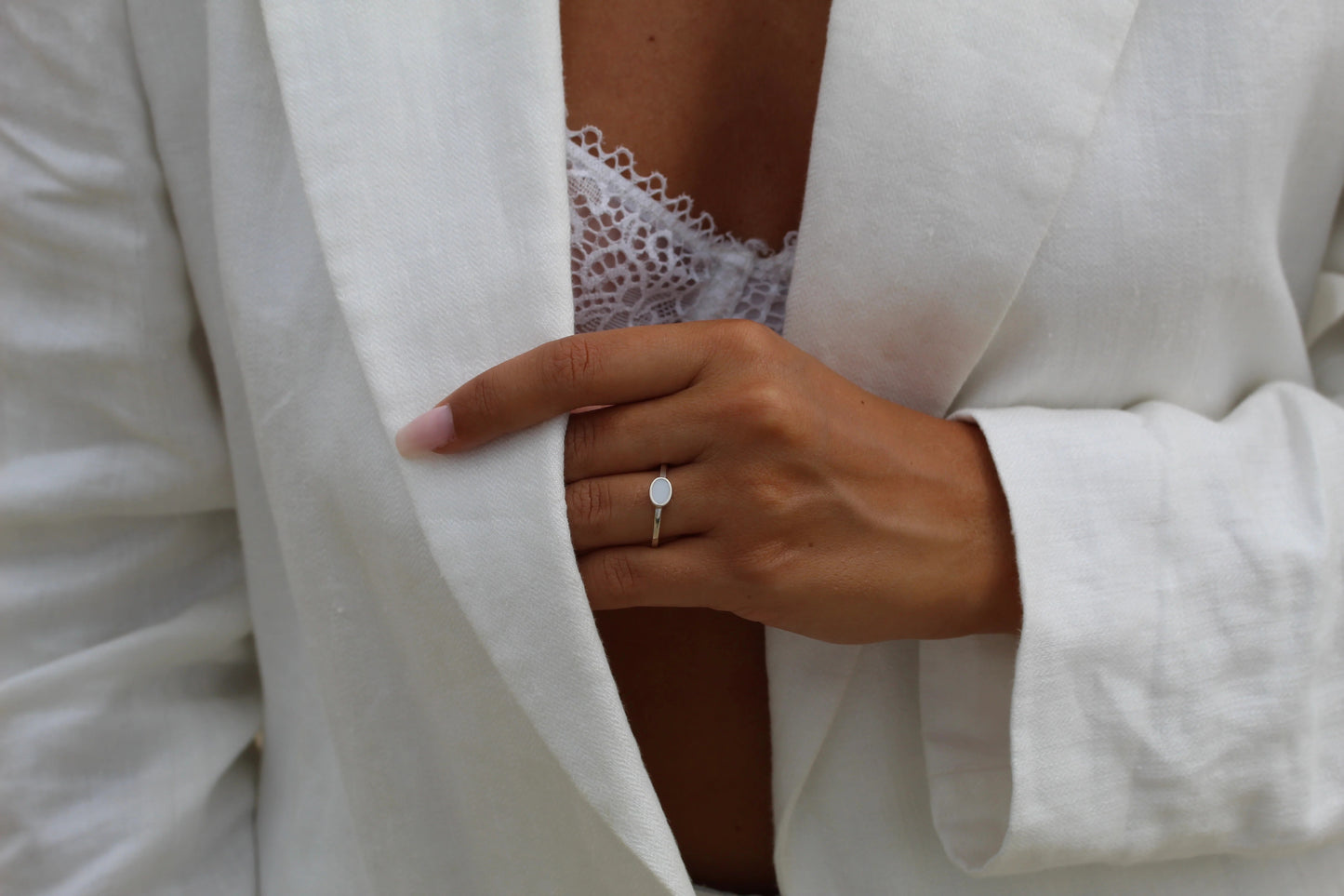 Juna | Muttermilchring Silber