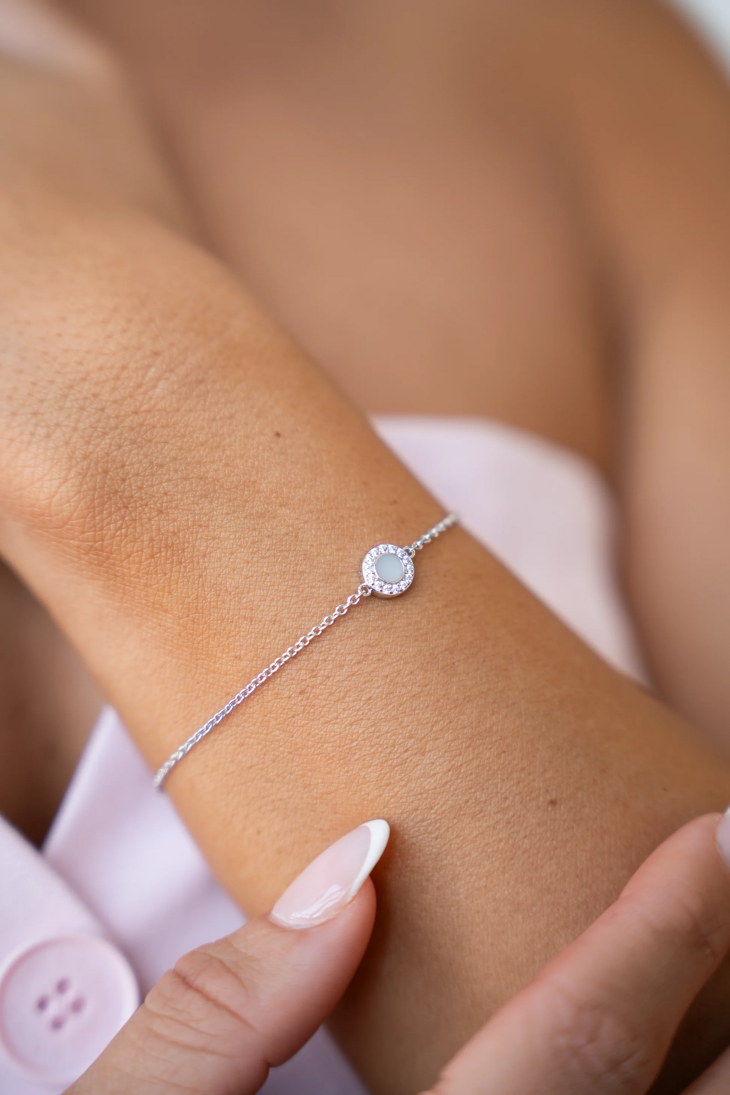 Juul  | Muttermilch Armband Silber