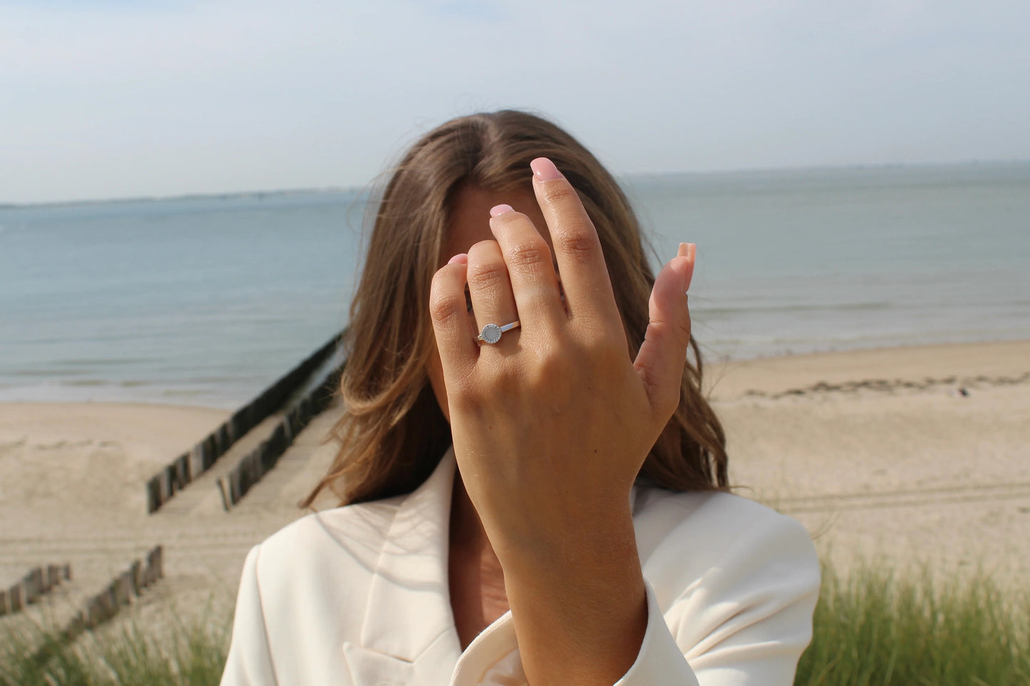 Zoë | Muttermilchring Silber