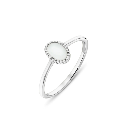 Lauren| Muttermilchring Silber