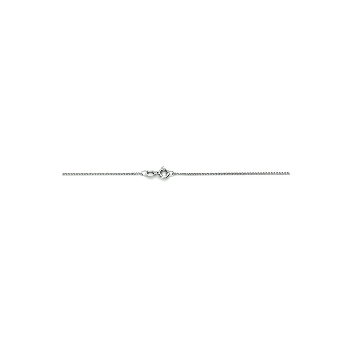 Gerhodineerd Zilver Collier