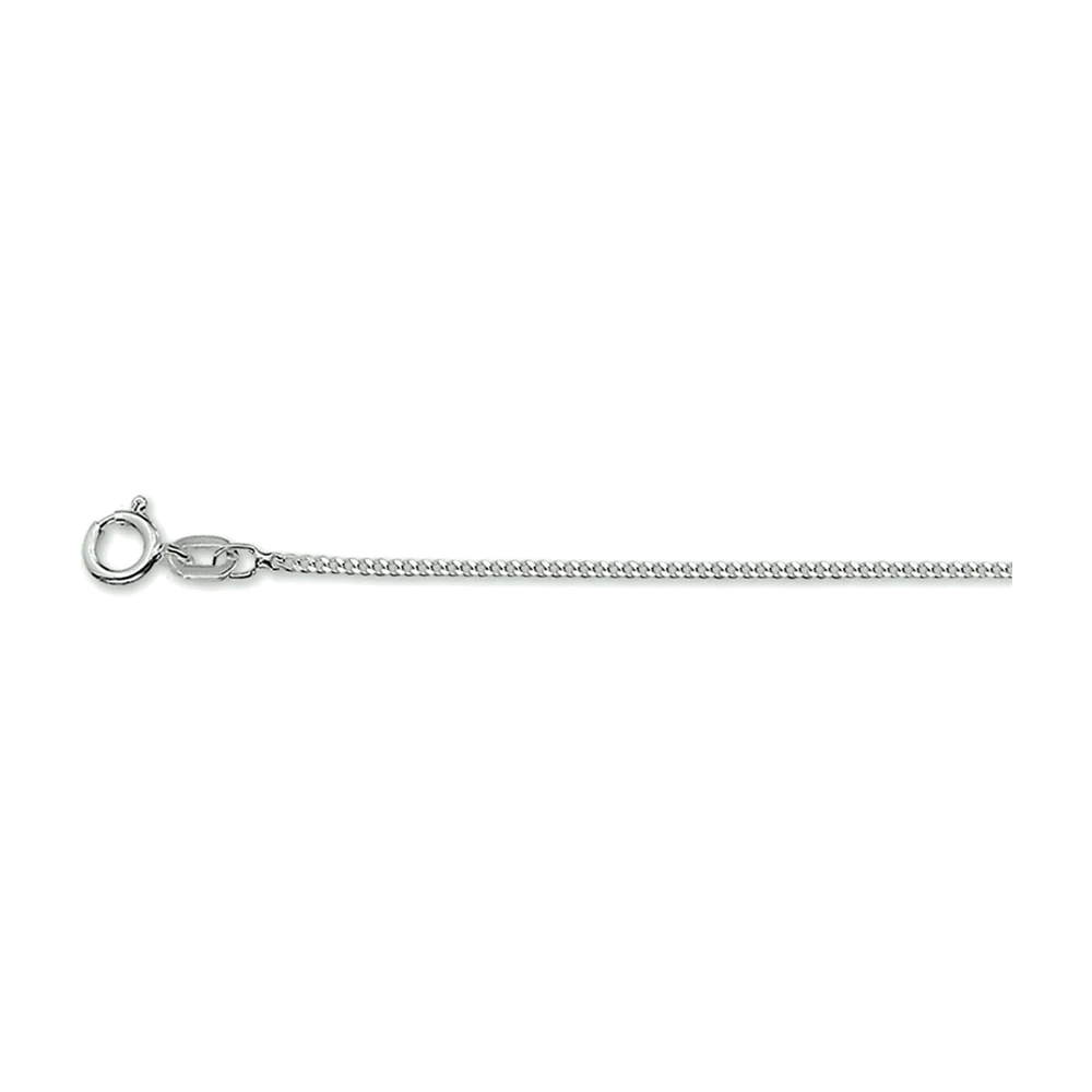 Gerhodineerd Zilver Collier
